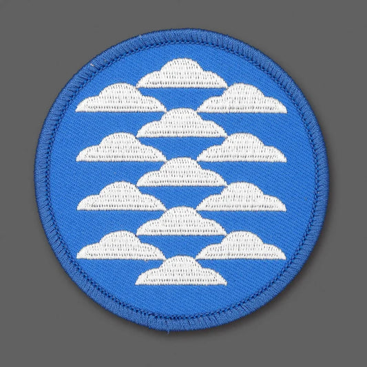 Cumulus Clouds Souvenir Patch