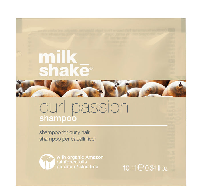 milk_shake curl passion shampoo 10ml sample sachet