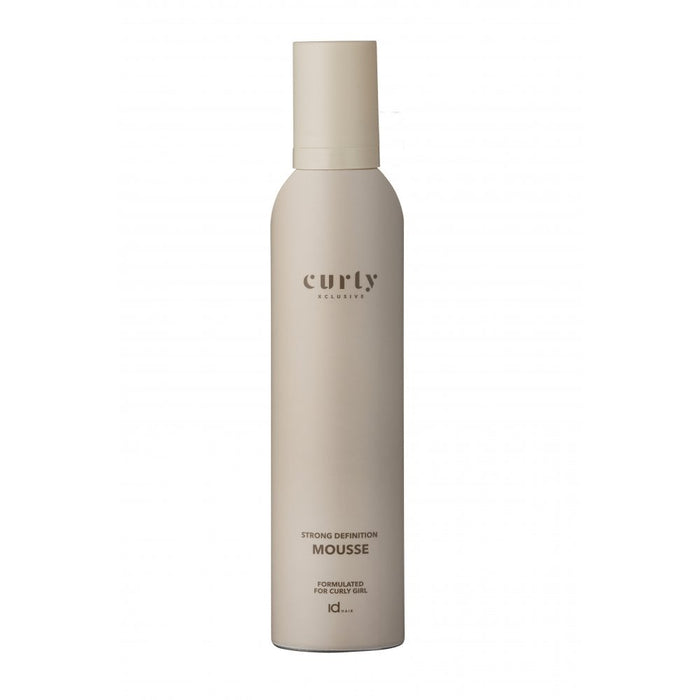 IDHAIR Curly Xclusive Strong definition Mousse 250ml