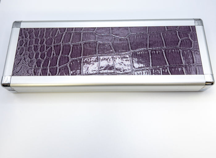 Dark purple Hardshell Scissor Case