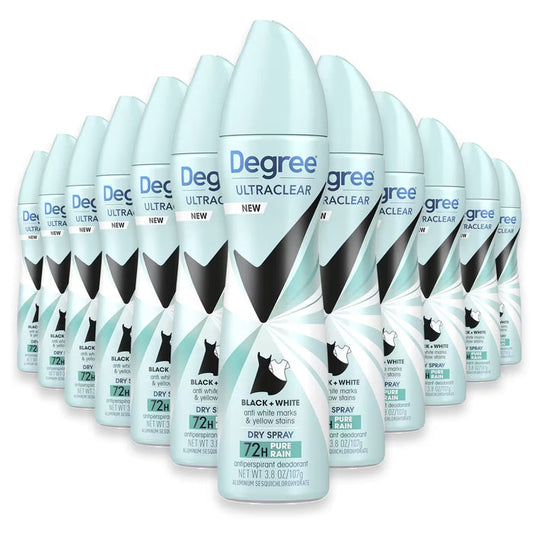 Degree Antiperspirant Deodorant Black & White - 3.8 oz - 12 Pack