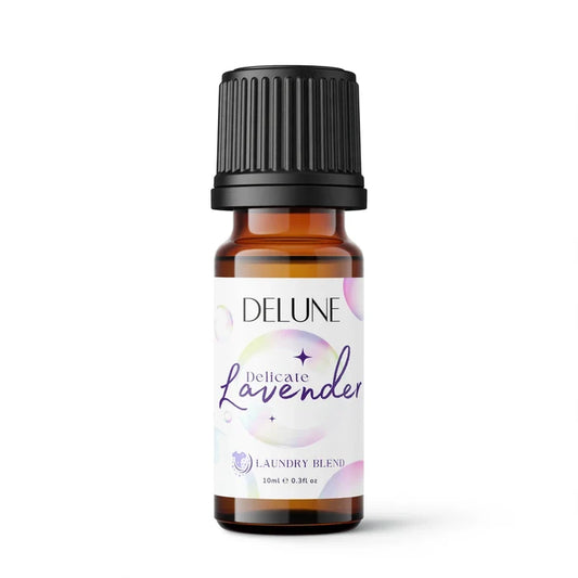 Delune Delicate Lavender Laundry Blend 10ml amber bottle