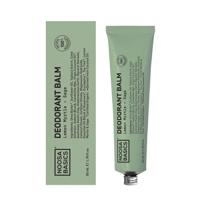 Deodorant Balm - Lemon Myrtle + White Sage
