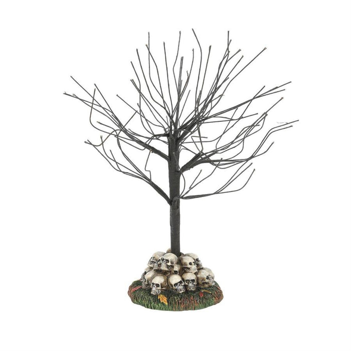Department 56 Scary Skeletons Tree Village Halloween Decor