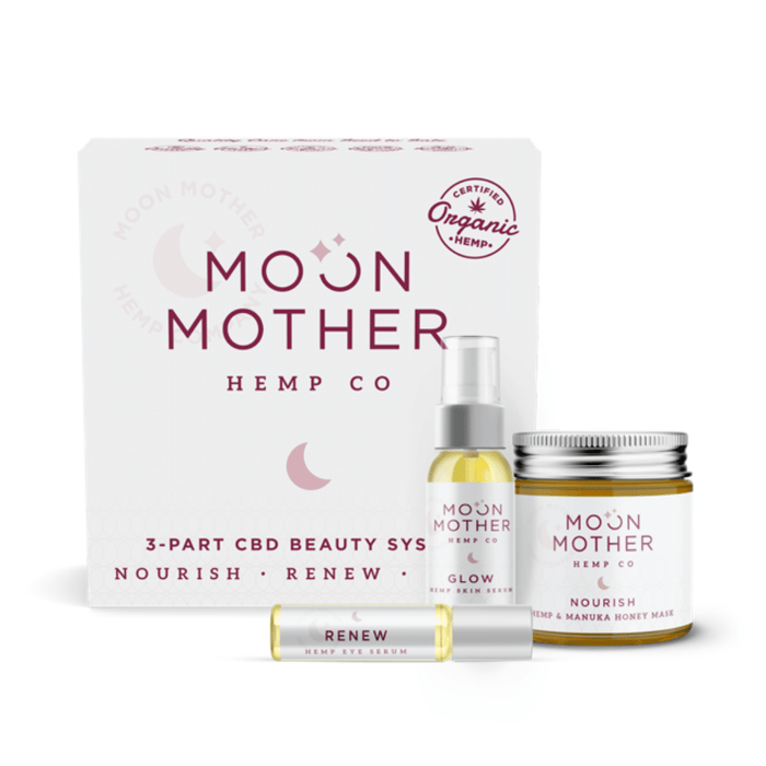 DISCONTINUED - 3 Part Beauty System Bundle | Moon Mother Hemp Company
