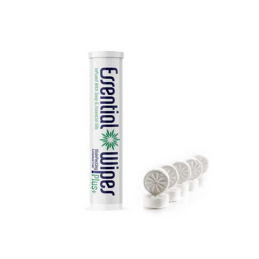 Discontinued - Essential Wipes Plus - 10 Pack Tube | Functional Botanicals