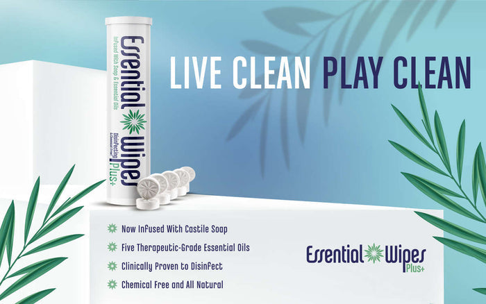 Discontinued - Essential Wipes Plus - 10 Pack Tube | Functional Botanicals