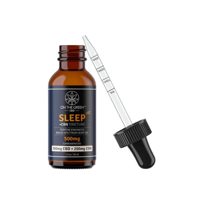 DISCONTINUED -SLEEP - Broad Spectrum + CBN Tincture 500 mg | On The Green