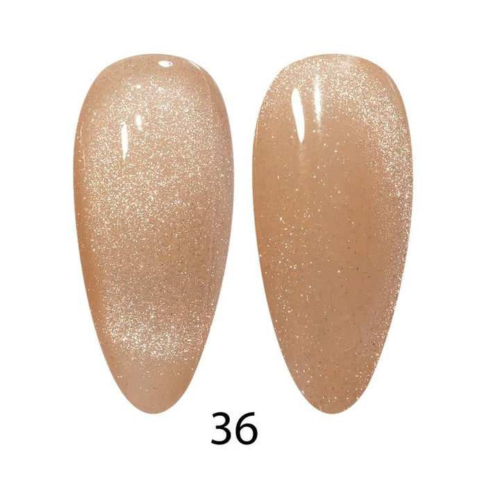 DND DC 9D Cateyes #36 – Espresso Silk, 0.6 OZ