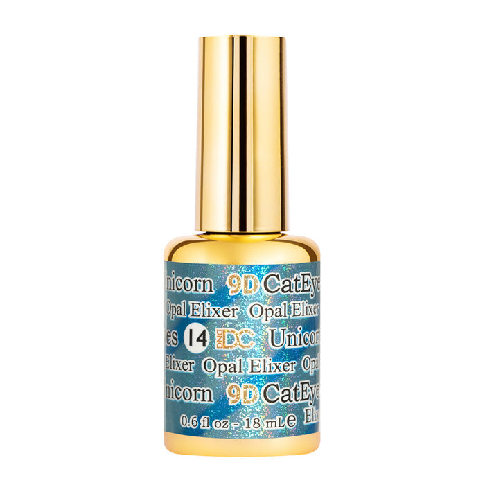 DND DC 9D CatEyes Gel   #14- Opal Elixir