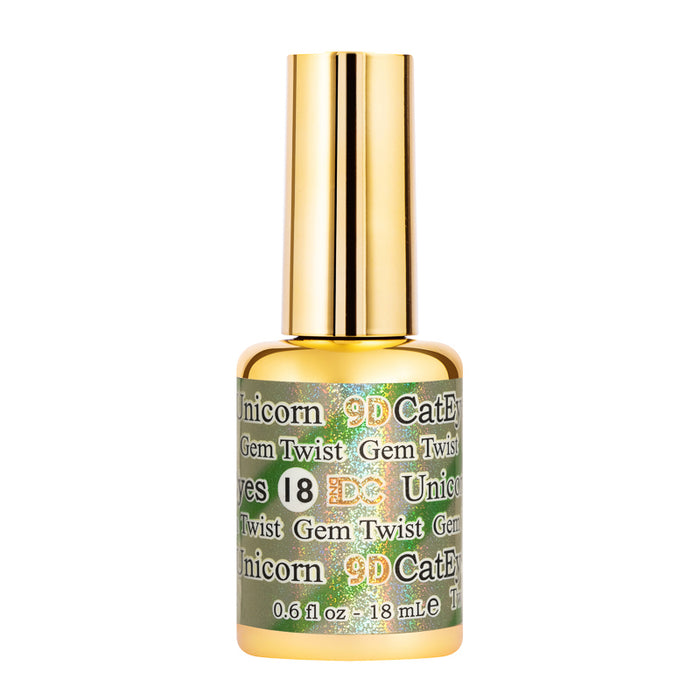 DND DC 9D CatEyes Gel  #18 – Gem Twist