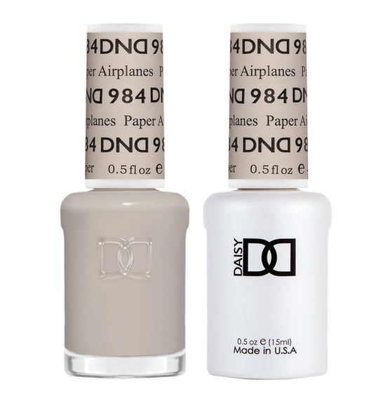 DND Gel Nail Polish Duo 984 - Paper Airplanes