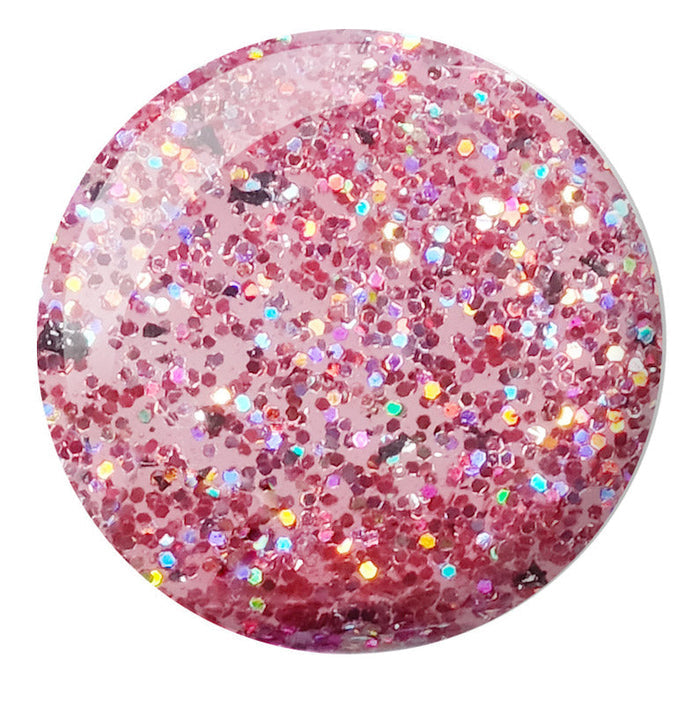 DND Gel Super Glitters #918 Pink Aura