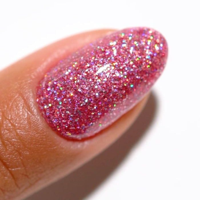 DND Gel Super Glitters #918 Pink Aura