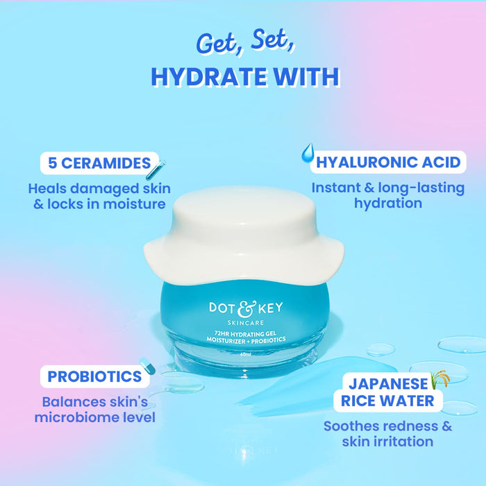 DOT & KEY 72Hr Hydrating Gel 60ml