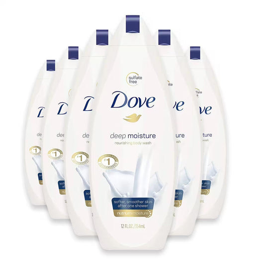 Dove Body Wash – Deep Moisture – 11 fl oz – 6 Pack