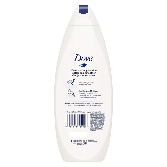 Dove Body Wash – Deep Moisture – 11 fl oz – 6 Pack
