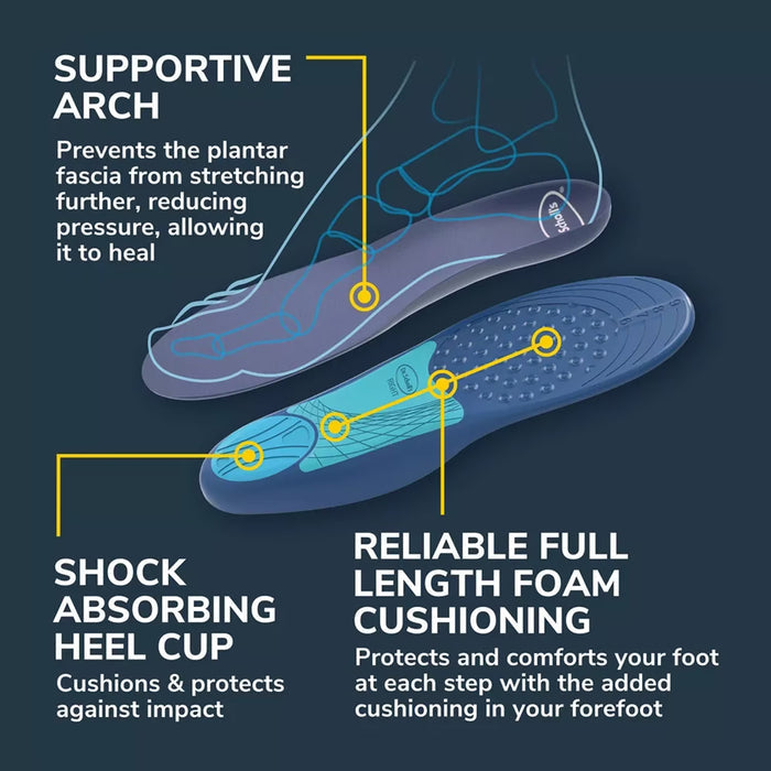 Dr. Scholl’s Plantar Fasciitis All-Day Pain Relief Orthotics for Women 6 to 10 - 12 Pack