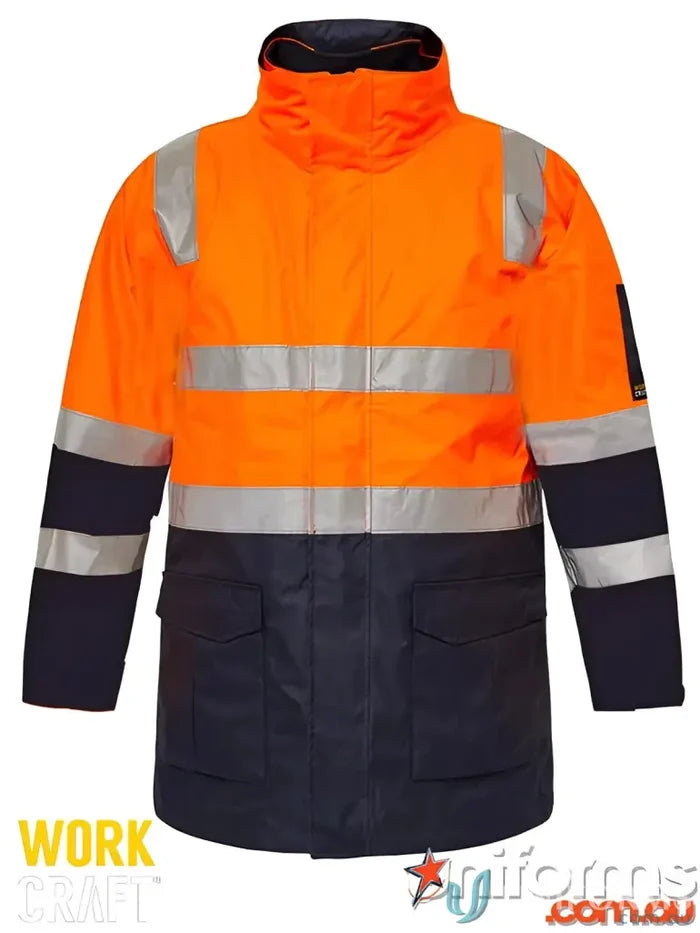 Eilbeck Cranes WW9024-OrangeNavy EILBECK Reflective Jacket front product image
