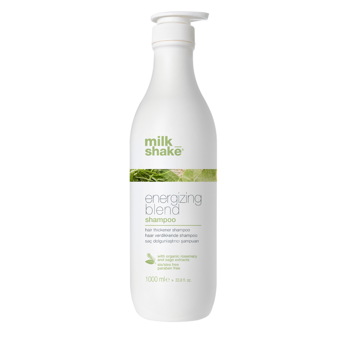 milk_shake Energizing Blend shampoo bottle on a white background