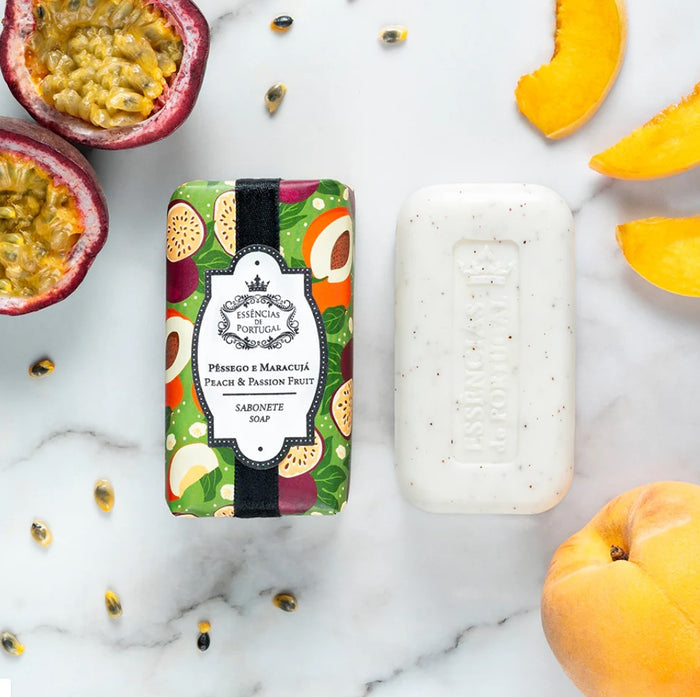 Essencias de Portugal Peach & Passion Fruit soap 5.3oz