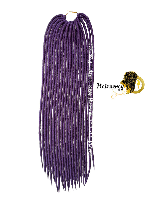 Faux Locs Braids  22inches Synthetic soft Crochet Hair