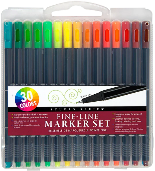 Fine Line Marker Set