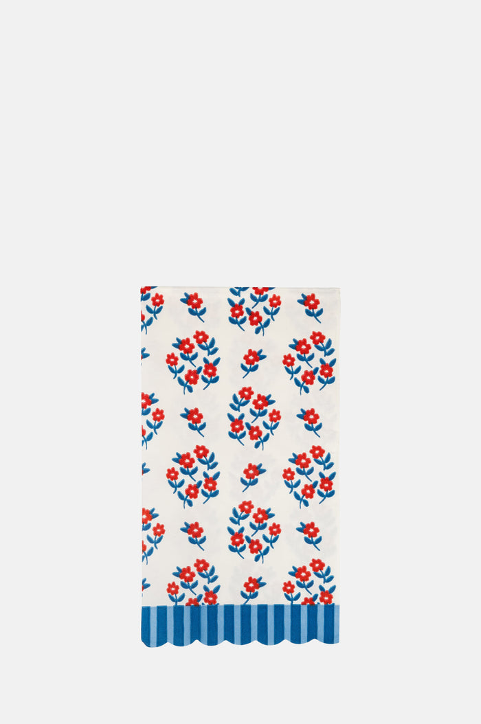 Floral Paper Dinner Napkins