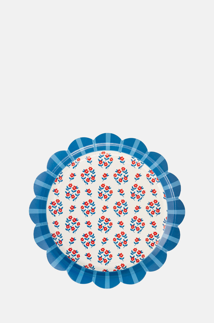 My Minds Eye Floral Paper Plate Set.
