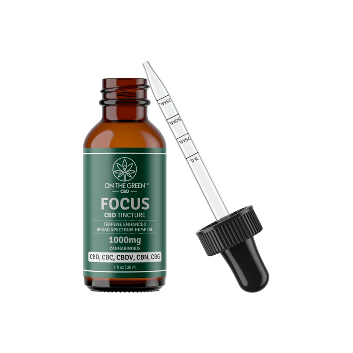 FOCUS - DISCONTINUED -Broad Spectrum Tincture 1000 mg | On The Green