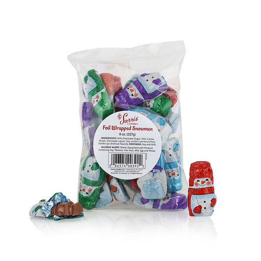 Foil Wrapped Snowmen