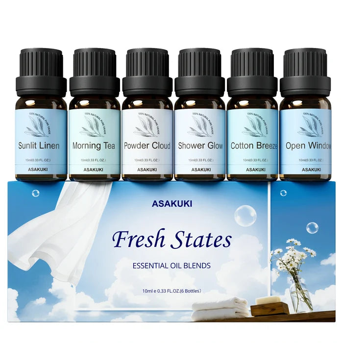 Fresh States Essential Oil Set 6pcs*10ml