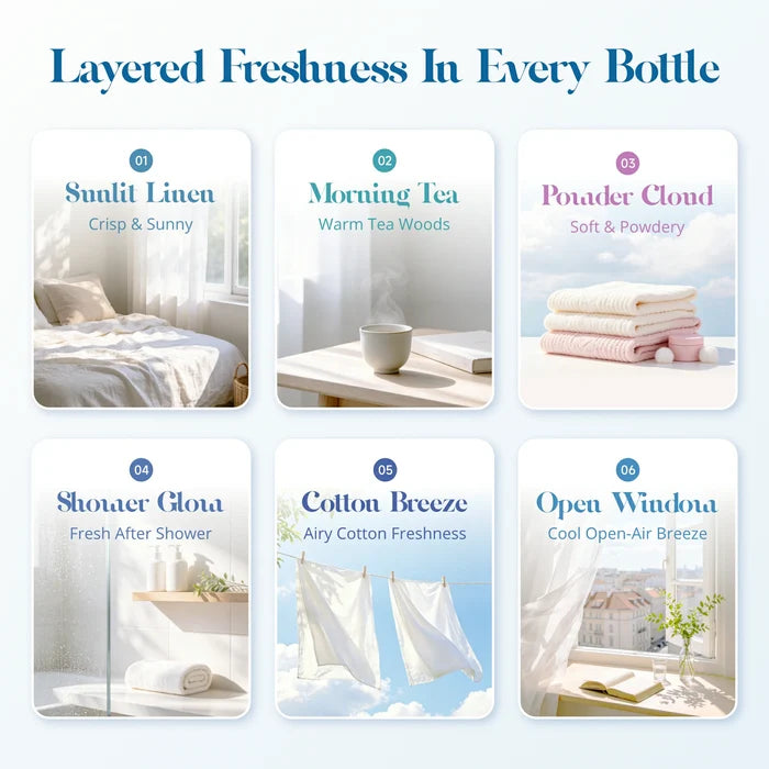 Fresh States Essential Oil Set 6pcs*10ml