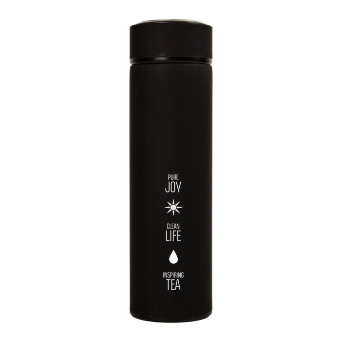 Full Leaf Vacuum Flask Tea Infuser - Accessories - Full Leaf Tea Company - Black