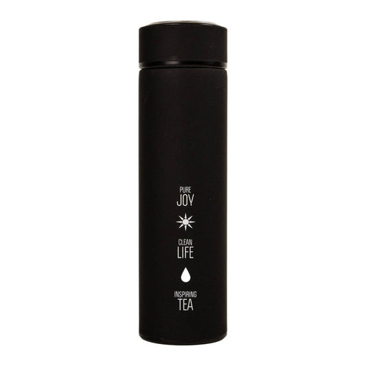 Full Leaf Vacuum Flask Tea Infuser - Accessories - Full Leaf Tea Company - Black