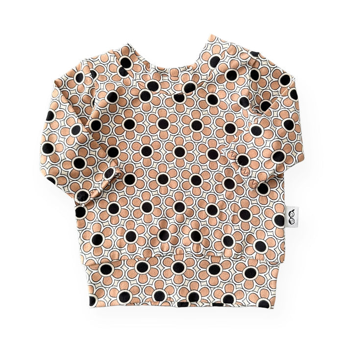Funky Florals in Cocoa  Lounge Top