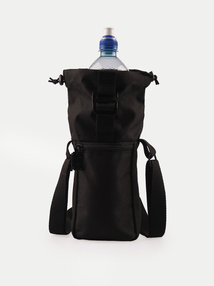 Fydelity Recycled Drink Bottle Bag | Black-Image 2