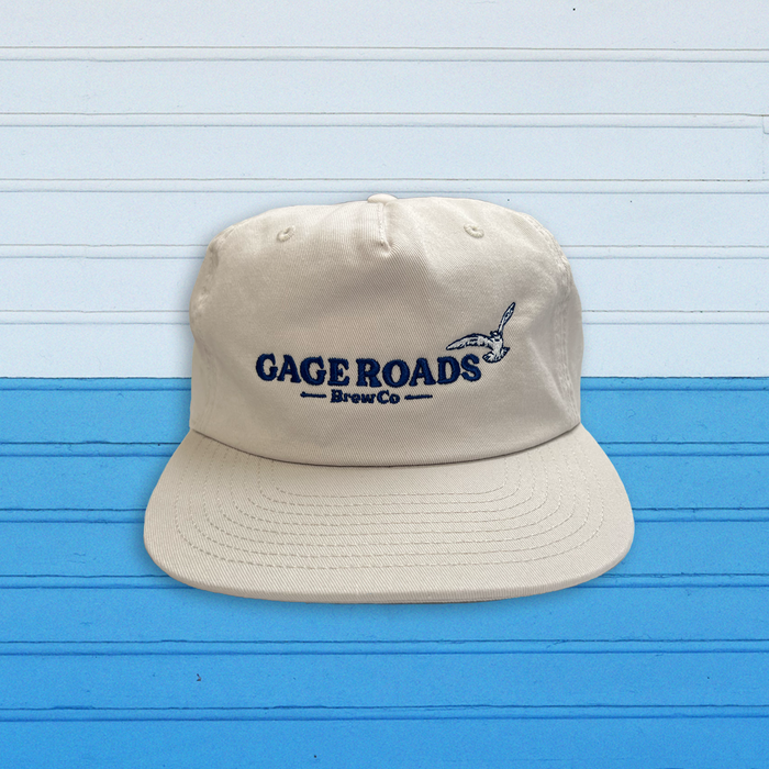 Gage Roads Hero Panel Cap - Cream