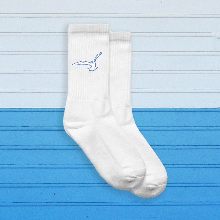 Gage Roads Hero Socks - White