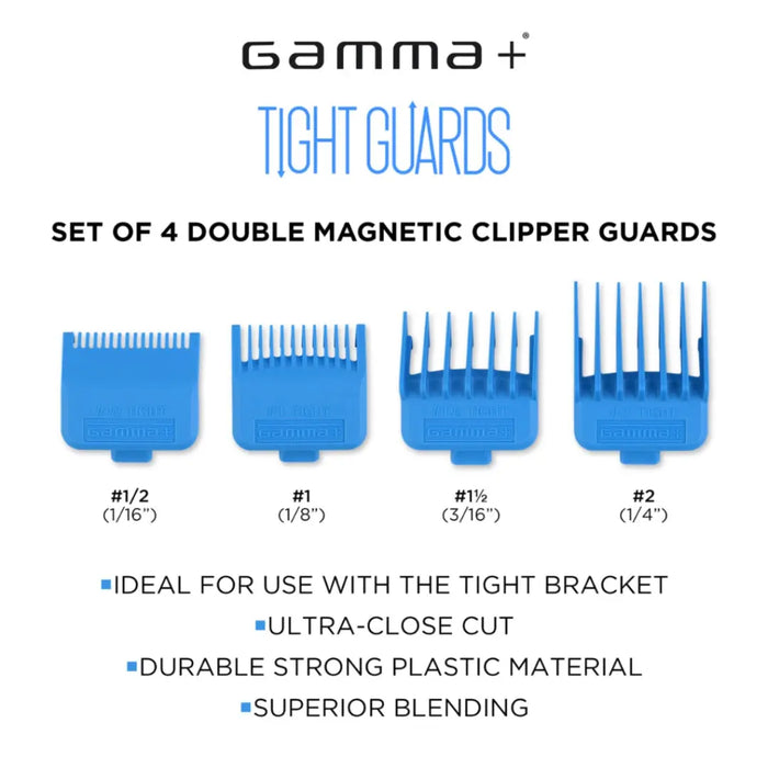 NEW Gamma+ Clipper Tight Guards - BUYBARBER.COM