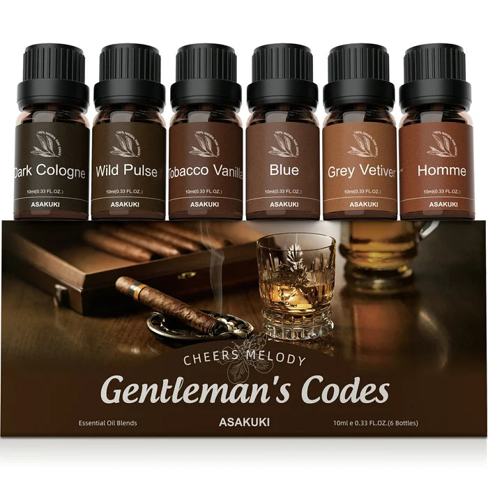 Gentleman’s Codes Essential Oil Set 6pcs*10ml
