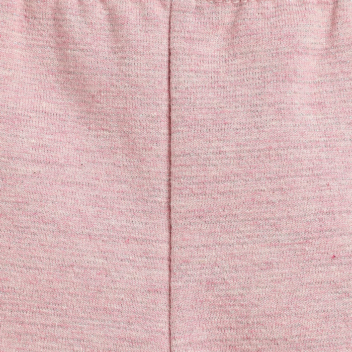 Girls Grey & Pink Printed Sweatshirt With Legging