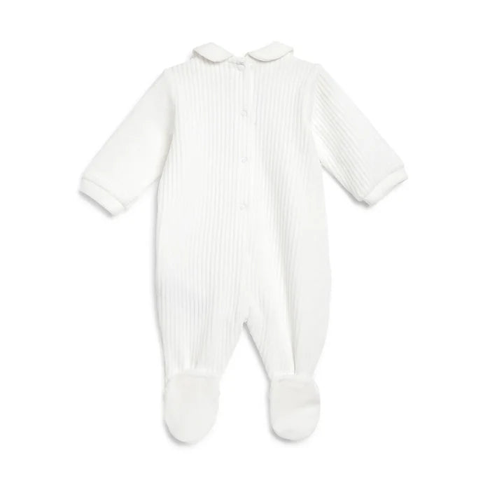Girls Pink Leg Opening Babysuit