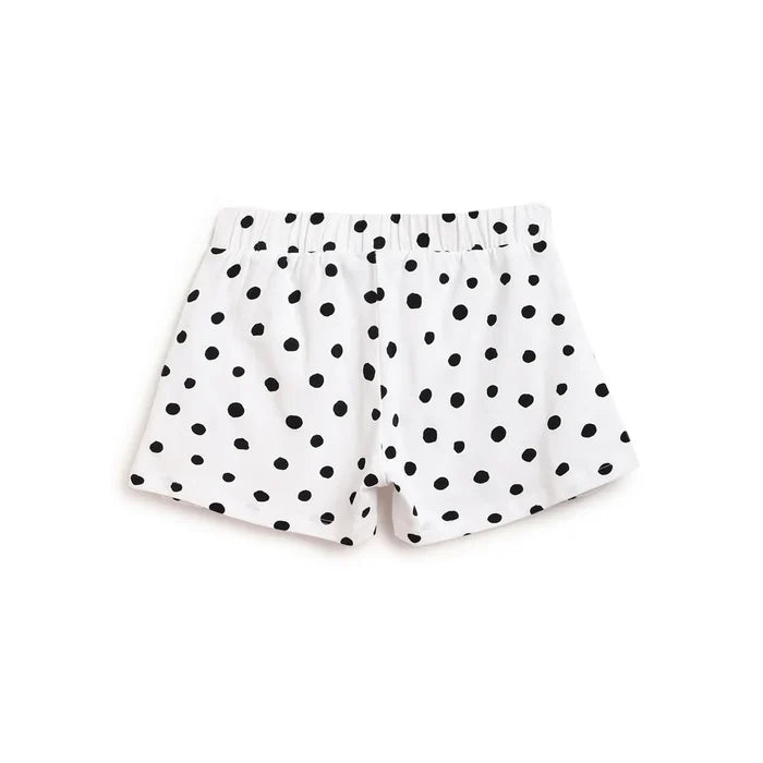 Girls Printed T-shirt with Shorts