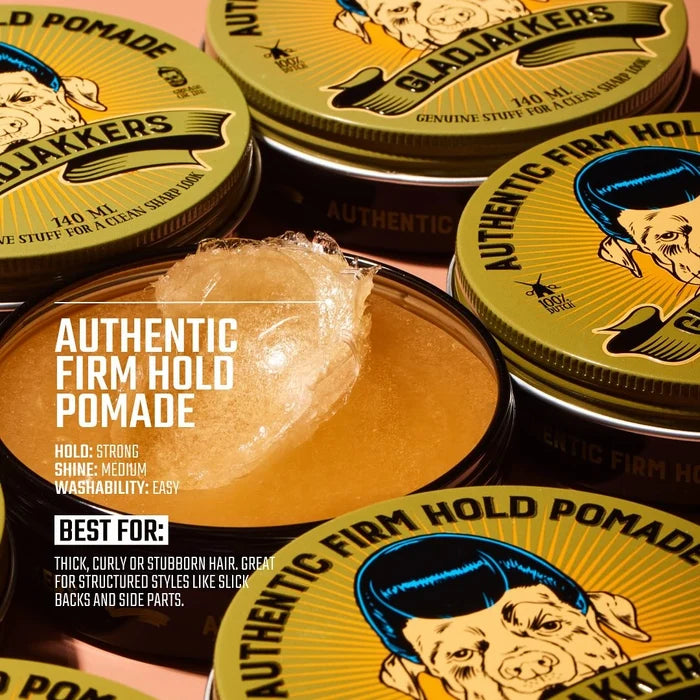 Gladjakkers Authentic Firm Hold Pomade