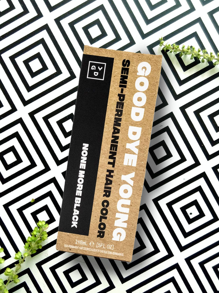 Good Dye Young Semi Permanent Hair Dye | None More Black-Image 1
