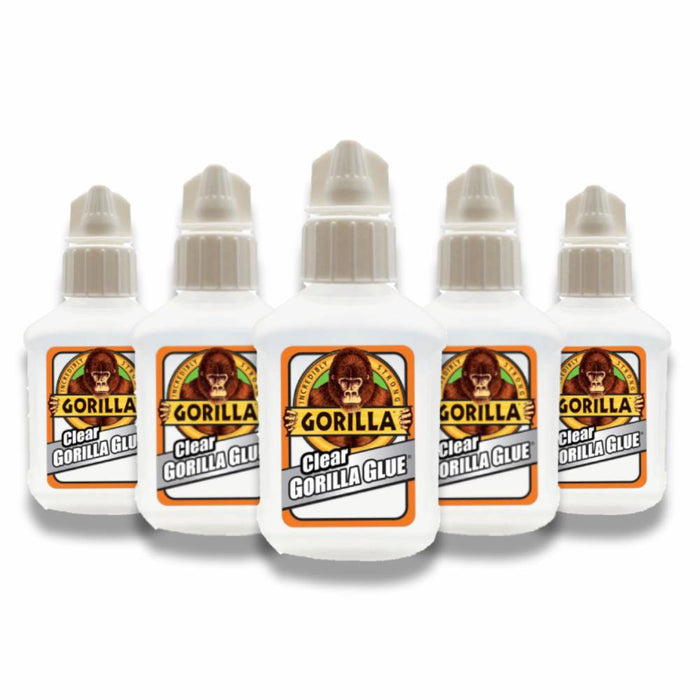 Gorilla - Clear Gorilla Glue - 1.75 Oz - 5 Pack