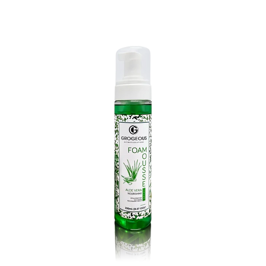 Grogeous Aloe Vera Nourishing Hair Foam Mousse - Hydrating & Strengthening Care