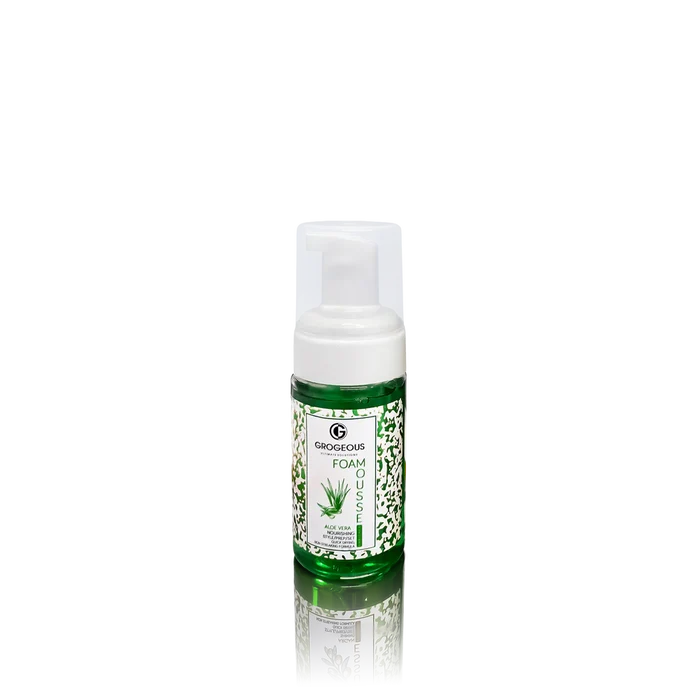 Grogeous Aloe Vera Nourishing Hair Foam Mousse - Hydrating & Strengthening Care