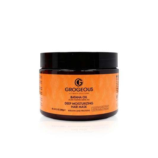 Grogeous Batana Oil Deep Moisturizing Hair Mask - Keratin & Protein Repair (300g)